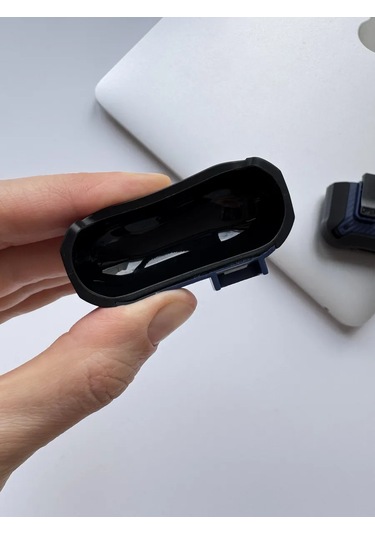 Life Tech. Airpods Uyumlu 4 İçin Koruyucu Kılıf, Karabinalı Kılıf 396531876 Mavi