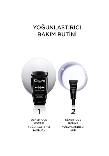 Kerastase Bain Densifique Homme Erkekler için Yoğunluk Veren Şampuan 250 ML