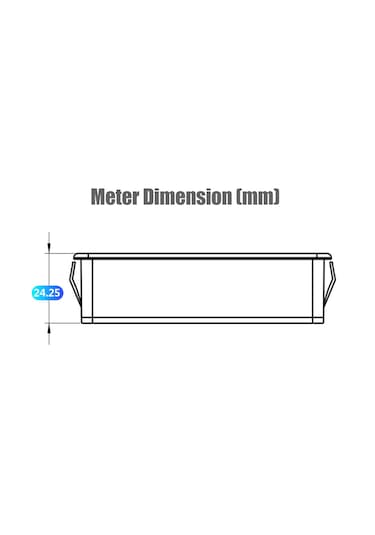 Yifomall Yüksek Hassasiyetli Ac Güç İzleme Cihazı - Voltaj, Akım, Frekans Ve Güç Faktörü Ölçer 111 Karakter