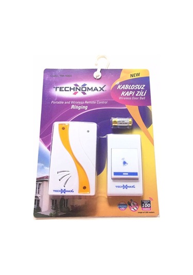 Kablosuz Kapı Zili Kapı Zili Kablosuz Uzaktan Kumandalı Kapı Zili N11.846