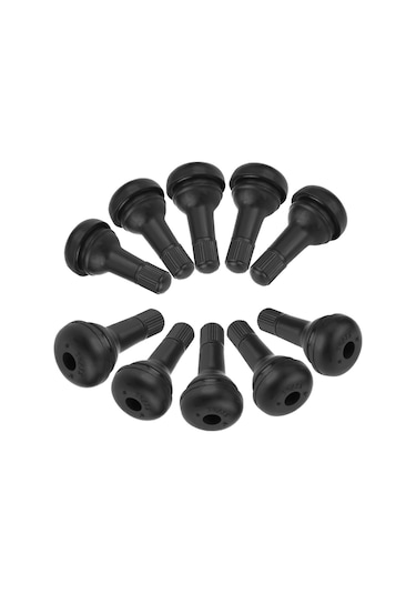 Yaozixa 10 Adet Tr415 Otomobil Lastik Valfi, Dayanıklı Kauçuk, Isı-soba-özon Direnci, Yüksek Sıcaklık Çekirdekli, Kolay Kurulum