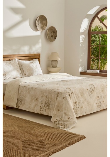 Kaşmir Home Slove Çift Kişilik Nevresim Takımı Gri Gri