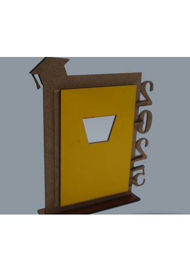 Mezuniyet Resim Ve Fotoğraf Çerçevesi, Karne Hediyesi Öğrenci Ahşap Çerçeve Yıl, Okul Ve Öğrenci Adı Yazılı