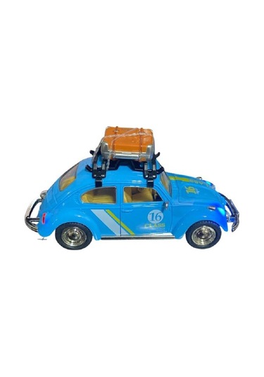 18 Cm Sesli Işıklı Çek Bırak Woswos Araba 0232