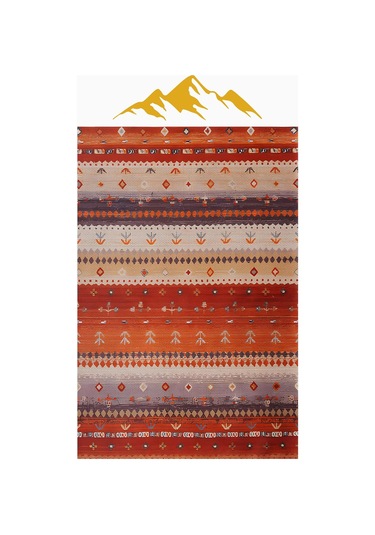 Modern Sisal Serisi Dijital Baskı Sisal Dokuma Halı Slh043 Renkli