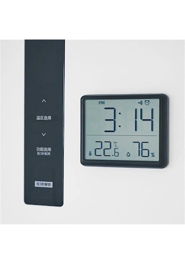 Monozone Pilli Lcd Dijital Ekran Mini Saat 9x7 Cm Alarm Sıcaklık