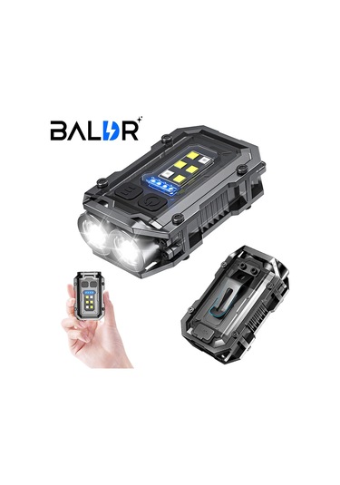 Dongjing Baldr G111 Süper Parlak Cep Feneri Işık Led Çok Siyah