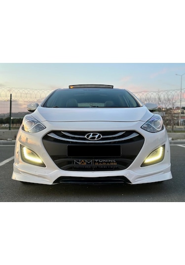 Hyundai İ30 Karlık Tampon Eki Ön Custom 2012-2017 Arası Boyasız