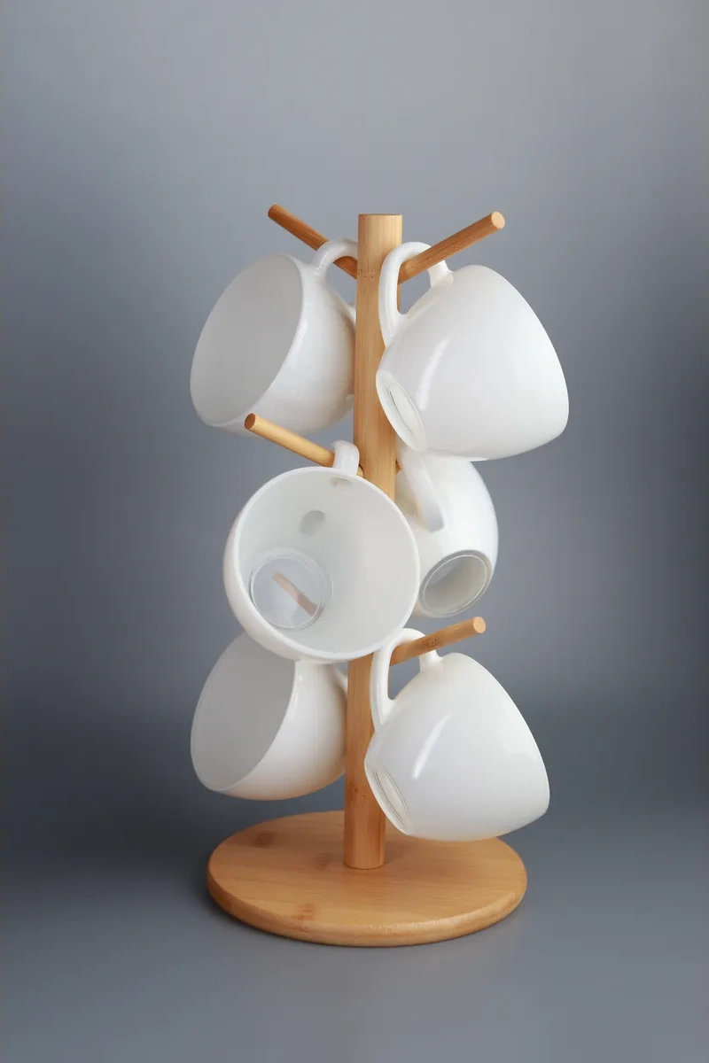 Decorpanini Dak Ve Mutfak Gereçleri Tutucu 348278427 Açık Renk Ahşap