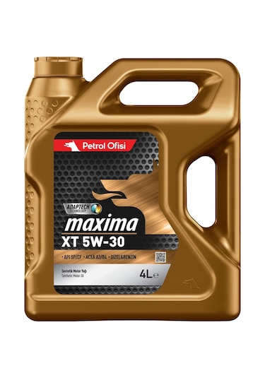 Petrol Ofisi Maxima XT 5W-30 Sentetik Motor Yağ 4 L