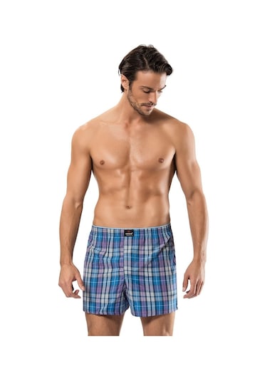 Erdem 1440 Erkek Poplin Boxer 3'Lü Paket