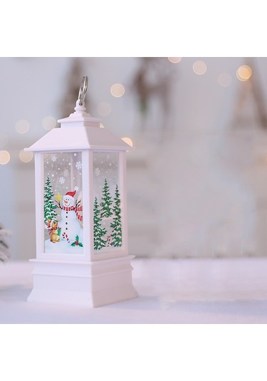 Symbee Küçük Altın Kar Tanrısı Simülasyon Alev Led Lambası - Noel Dekorasyonu Masaüstü Vitrini, Partiler İçin Atmosfer Oluşturucu, Toptan Satış Diğer