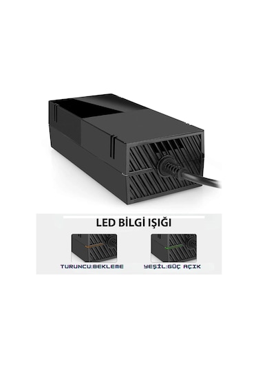 Xbox One Güç Adaptörü Tr Priz Uyumlu 100-240 Oto Voltaj Destekli