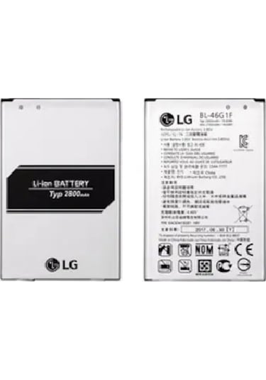 Kdr LG Uyumlu K10 2017 M250Y Batarya Pil Bl-46G1F