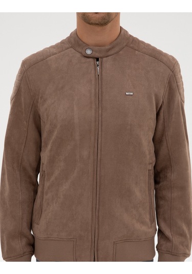 Pierre Cardin Erkek Vizon Deri Mont-kaban 50318038-575 Vizon