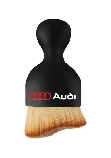 AudiUyumlu Araç içi kavisli yumuşak kıllı temizleme fırçası