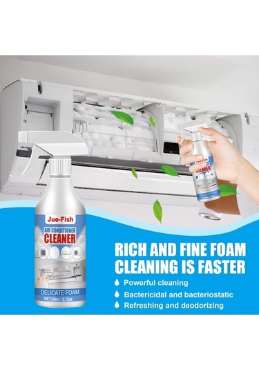 Bosphorusboutique02 Klima Bobin Temizleyici Köpük Sprey 60ml, Buharlaşıp Koku Giderir, Yıkama Gerektirmez Diğer