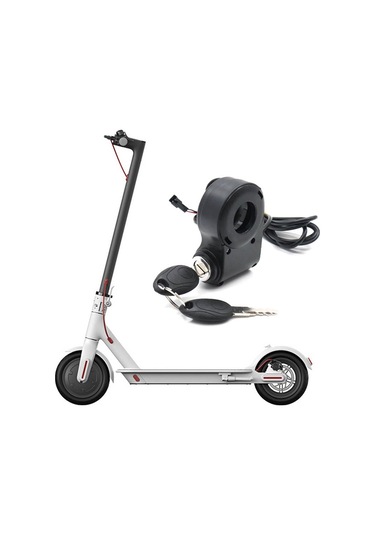 E-bisiklet Kontak Kilidi Anahtar Anahtarı Güç Kugoo M4 M5/xiao Mi M365