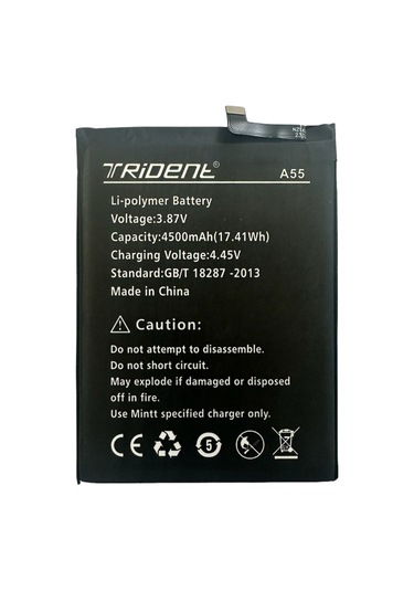 Trident A55 Batarya Pil 4500 Mah Aaa Kalite