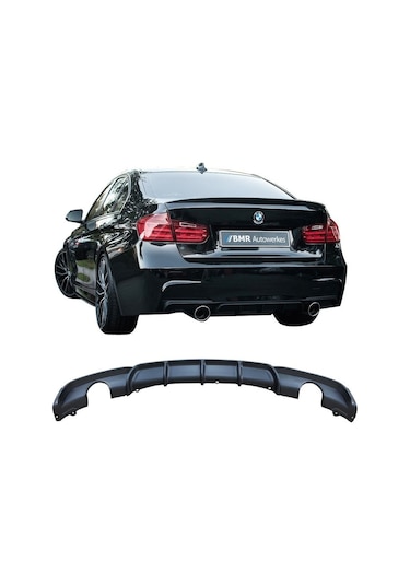 Bmw F30 M Performance Difüzör Mat Siyah