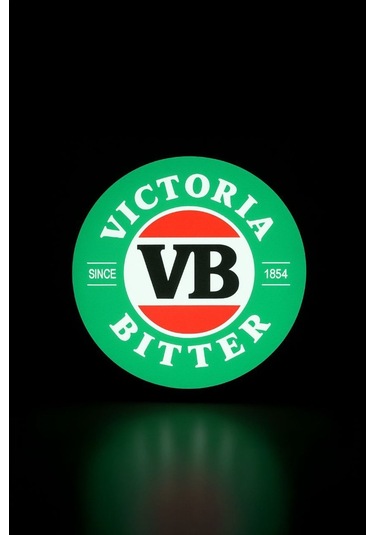Victoria Bitter Tasarımlı Gece Lambası Çok Renkli