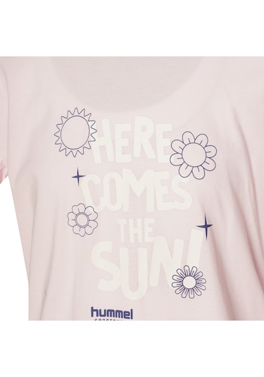 Hummel Angel Çocuk Kısa Kollu Tişört 912068-9877 Pembe