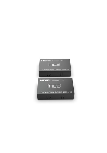 Inca Iex-60 Cat5e/cat6 60m Full Hd 1080p 3d Hdmı Extender