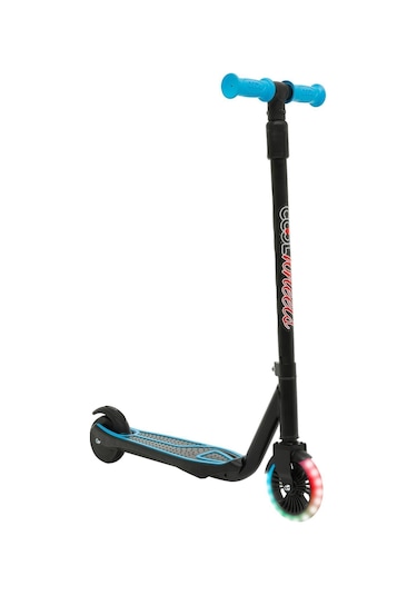 5 Yaş Üstü Işıklı Mavi Scooter Turuncu