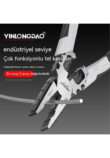 9 İnç Çapraz Pense, Çok Fonksiyonlu Mengene Pense, Elektrikçiler İçin Pense, Endüstriyel Sınıf, Büyük Ölçekli, Ev Tipi Çelik Kesiciler, Evrensel Ve Güçlü