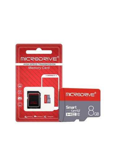 Sones Microdrive 8gb Yüksek Hızlı Sınıf 10 Micro Sd
