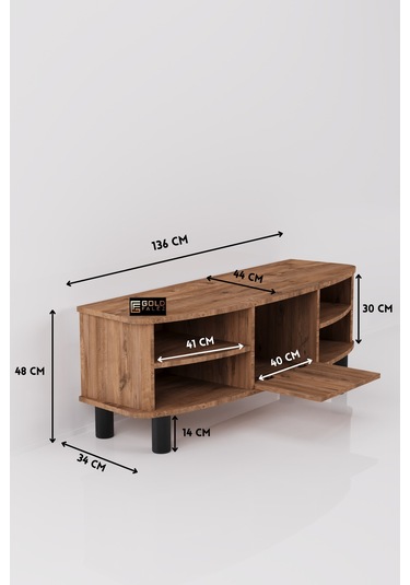 Tv Sehpası 136 Cm Kapaklı Raflı Çok Amaçlı Televizyon Ünitesi Salon Oturma Odası Vienna 5014 Atlantk Çok Renkli Tv Sehpası 136 Cm Kapaklı Raflı Çok Amaçlı Televizyon Ünitesi Salon Oturma Odası Vienna 5014 Atlantk Çok Renkli