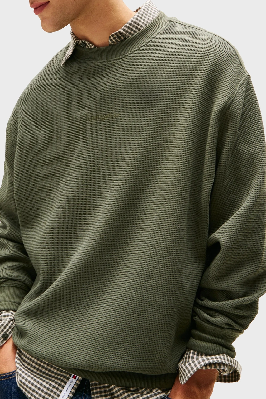 Tommy Jeans Erkek Sweat Dm0dm21622 Mrh Koyu Yeşil Koyu Yeşil Tommy Jeans Erkek Sweat Dm0dm21622 Mrh Koyu Yeşil Koyu Yeşil