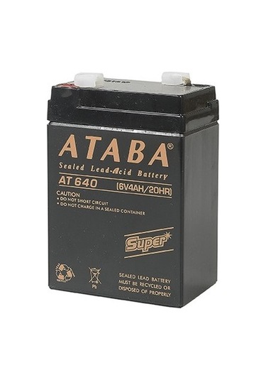 Ataba At-640 6V 4Ah Kuru Akü