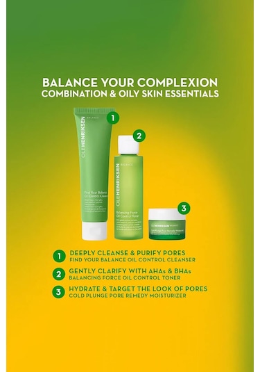 Ole Henriksen Balan It All Yağ Kontrolü Ve Gözenek Arındırı Set
