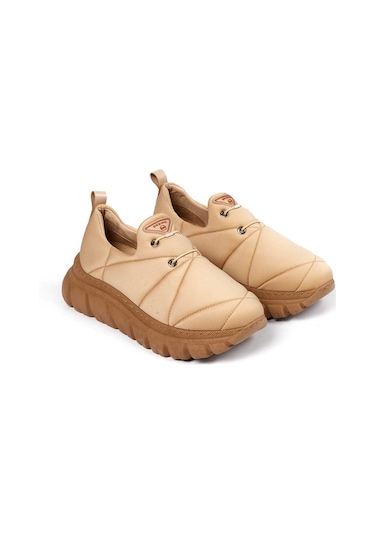 Bestello Bağcıksız Termoplastik Sneaker 101-0020-18 Kadın Ayakkabı Nude