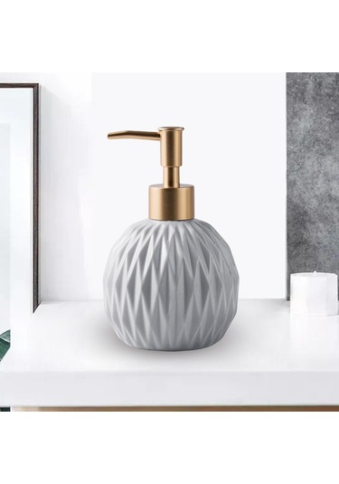 Suntek Seramik Sabunluk Ev Otel Tedarik Duş Şampuanı Mavi