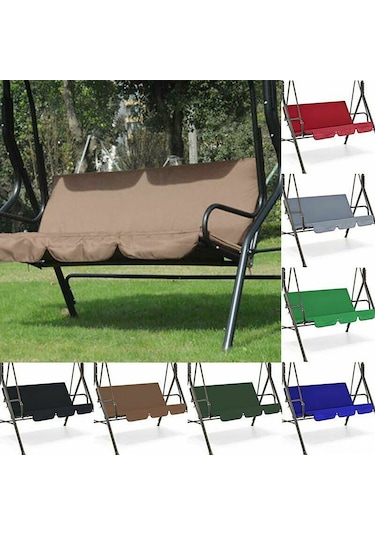 Yunboo Su Kaydırmaz Bahçe Salıncağı Kılıfı - Katlanabilir Ve Dayanıklı Koyu Yeşil