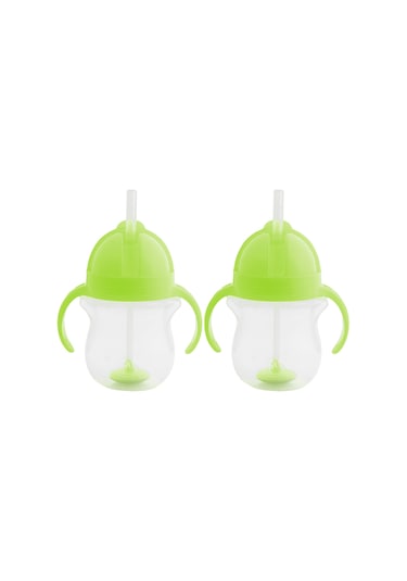 Munchkin Tıklama Kilitli Uçlu Alıştırma Bardağı 6ay+, 207ml, Yeş Yeşil