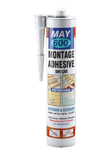 May600 Pu Sıvı Çivi Şeffaf 300ml