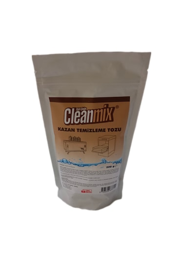 Cleanmıx 500 Gr. Çay Ocağı Kazanı Organik Kireç Temizleme Tozu