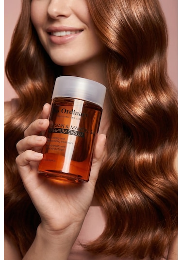 Premium Argan & Mandel Içerikli Doğal Saç Bakım Yağı & Serum 100ml