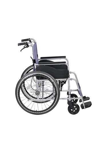 Semei Katalanabilir Frenli Tekerlekli Sandalye Mor
