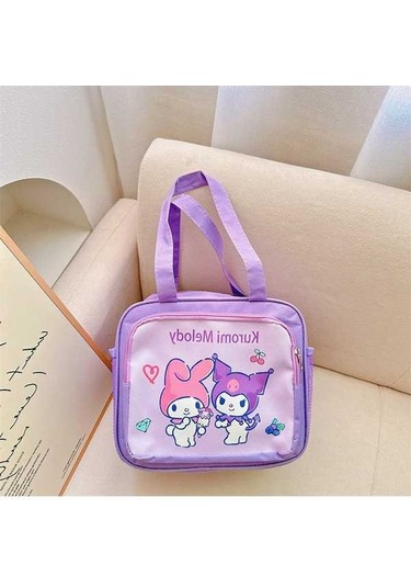 Pazly Alüminyum Folyo Yalım Çantası Büyük Boy Yemek Kutusu Çantası Açık Mor Açık Mor