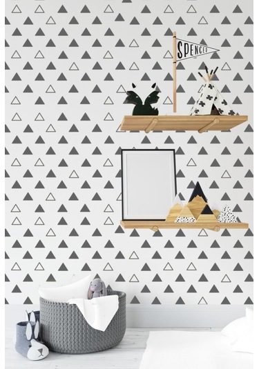 Modern Üçgen Duvar Sticker, Bebek Ve Çocuk Odası Dekoratif Duvar (552798410)