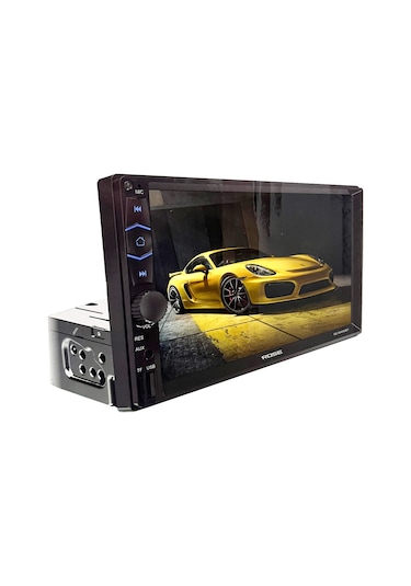 Rose Dc-6400bt Usb, Aux, Fm, Sd, Bluetooth 7 Double-din Teyp