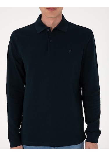 Pierre Cardin Erkek Lacivert Sweatshirt 50314048-vr033 Lacivert