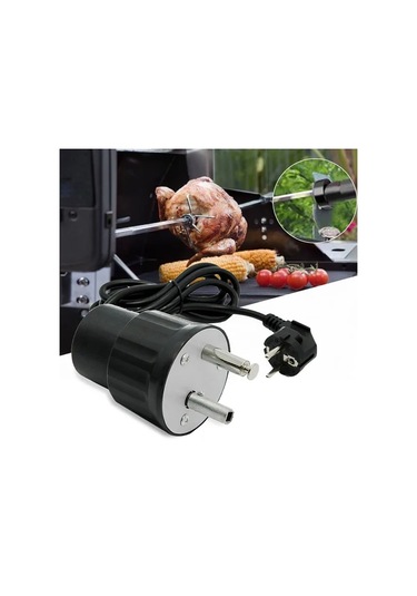 Sones 220-240v Ac Barbekü Motoru Açık Piknik Izgara Döner Motoru, Özellikler: Ab Fişi