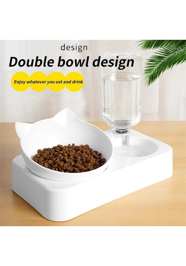 Jıalan Hayvan Mama Kabı Otomatik Dolum Pet İçme Orta Ölçekli