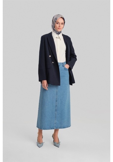 Armine Çift Düğmeli Ceket 24y5411 Lacivert-lacivert Lacivert