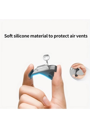 Honeybeeshop Tesla Model 3 Y İçin Siyah Manyetik Araba Telefon Tutucu Ayarlanabilir Kablosuz Şarj Güvenli Tutuş Modern Aksesuar